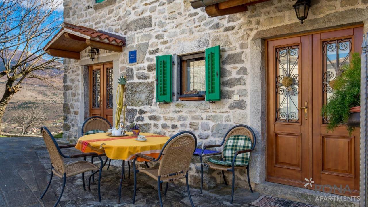 Rona Stone House Apartments Janja Boljun Exterior foto